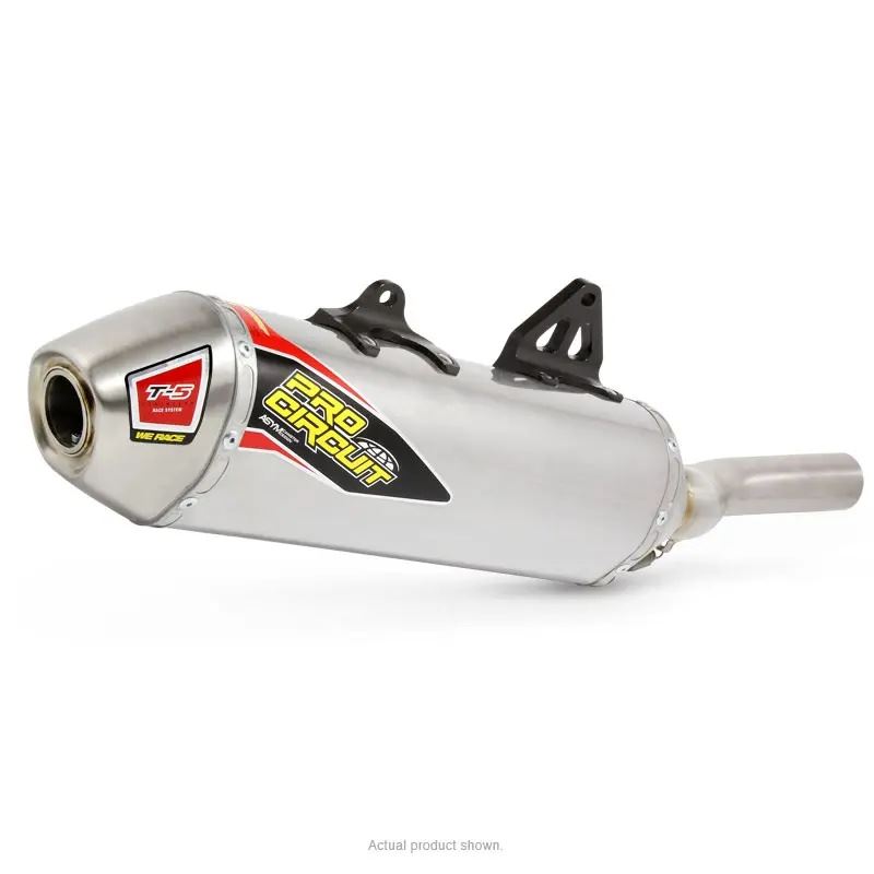 Pro Circuit T-5 Stainless Slip-On Silencer For Kawasaki KLR 650 2008-2015